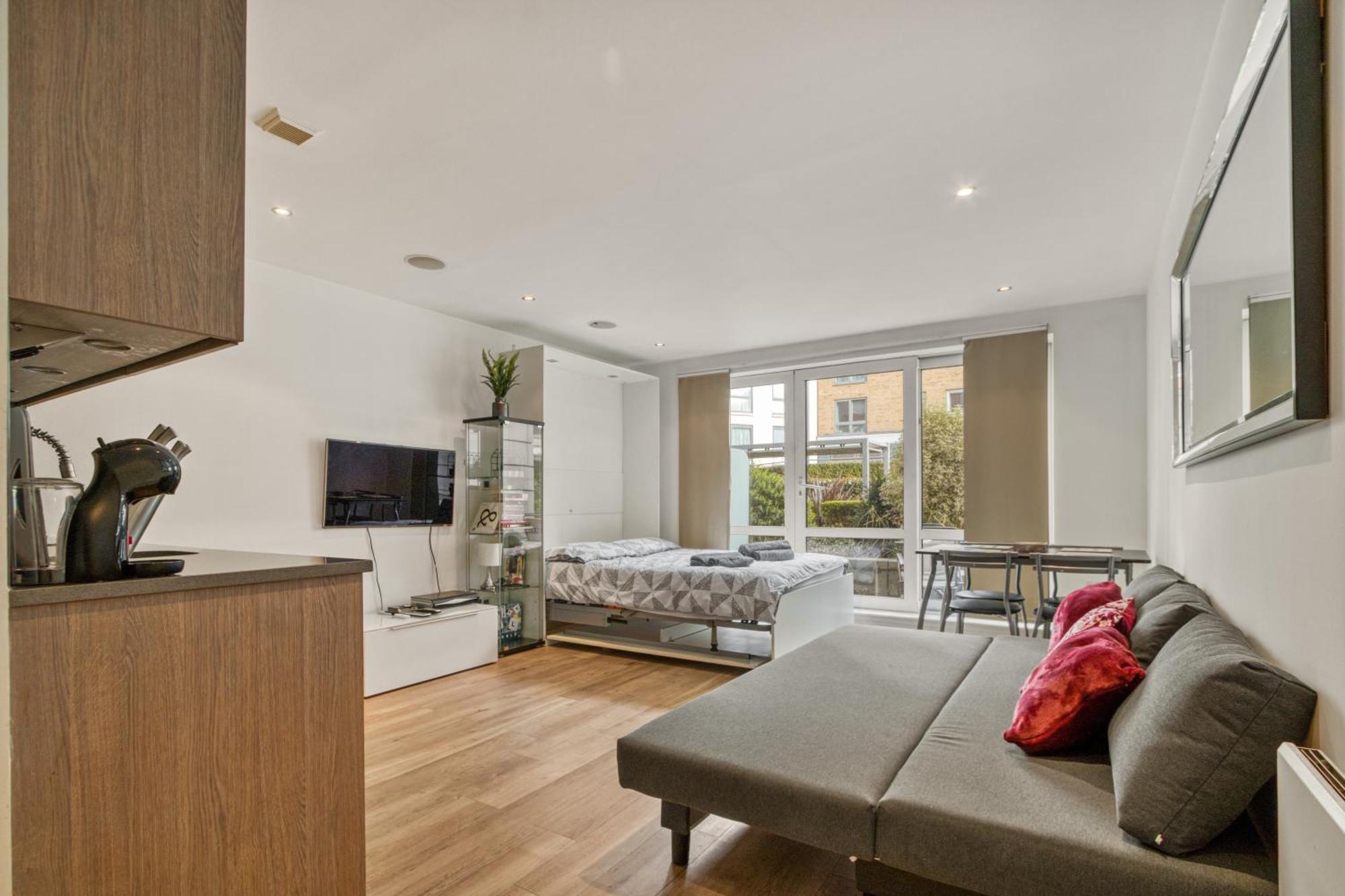 Modern Chic Studio Chelsea Apartment ลอนดอน ภายนอก รูปภาพ